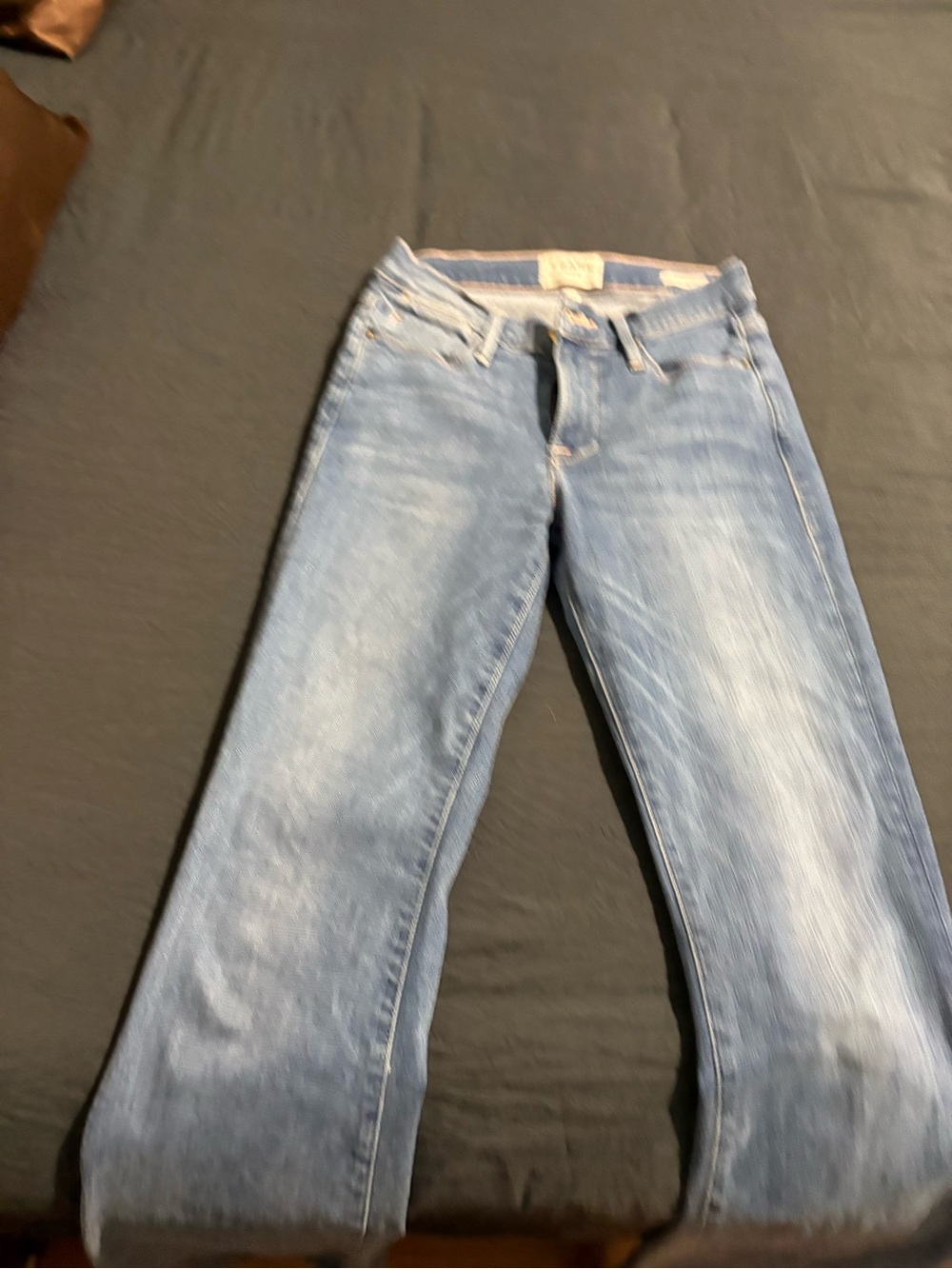 MOTHER Light Wash Flare Jeans